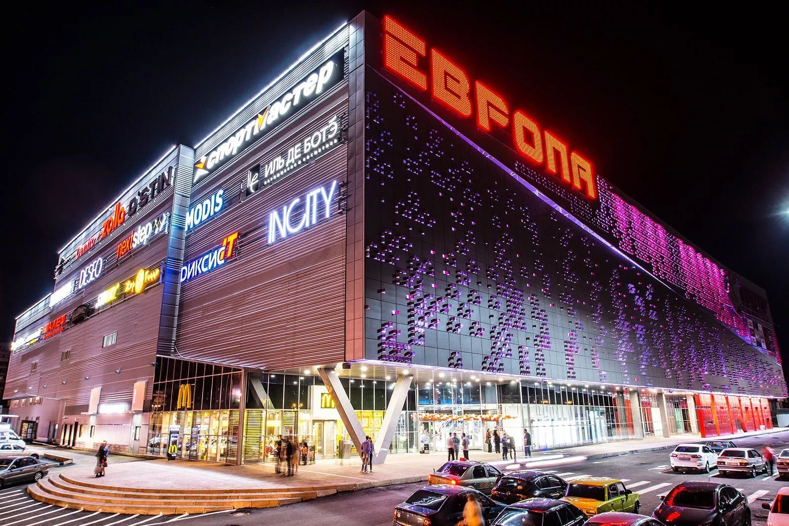 Лазерное сканирование «ТРЦ «Европа» в  Новом Уренгое